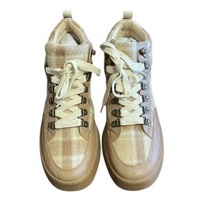 Oasis Society•Plaid Wedge Sneaker